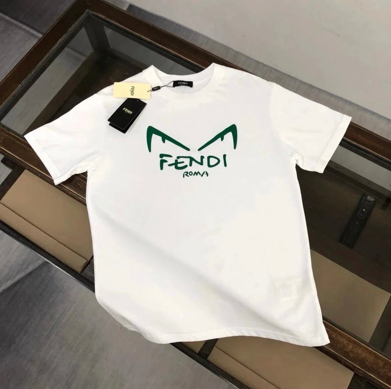 T-shirt FENDI en jersey de coton à imprimé logo