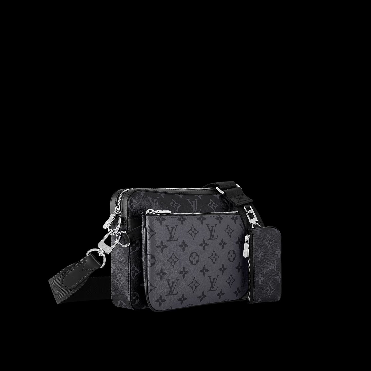 Louis Vuitton trio Messenger