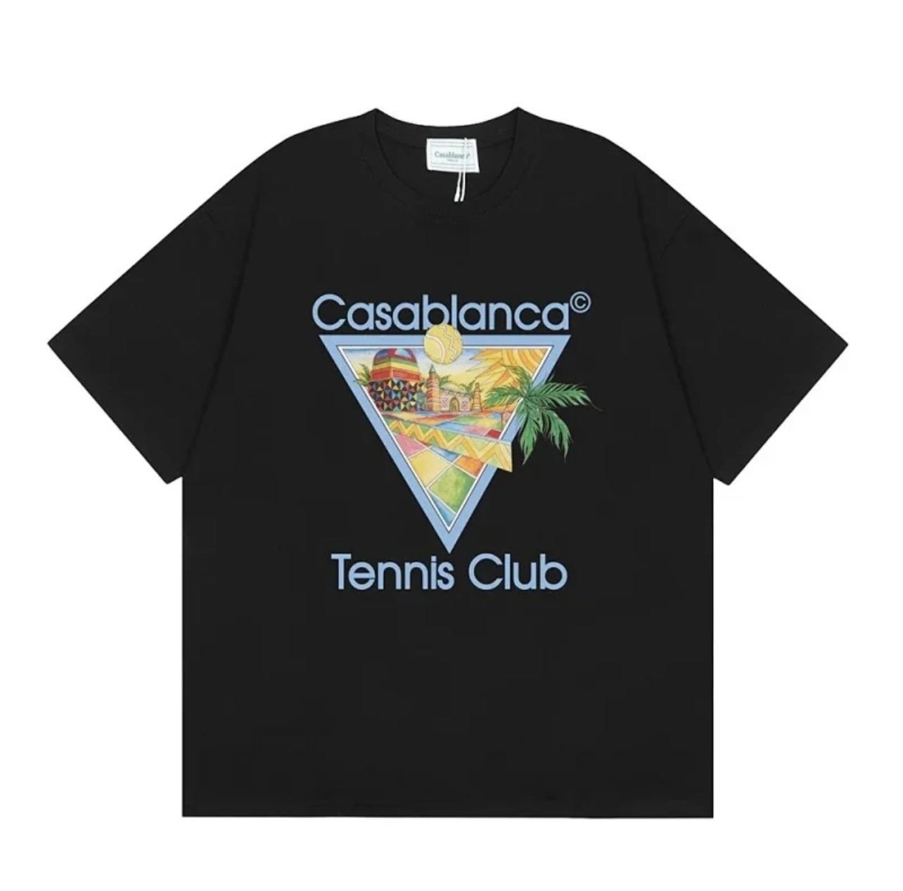 T-shirt en coton Casablanca Tennis Club