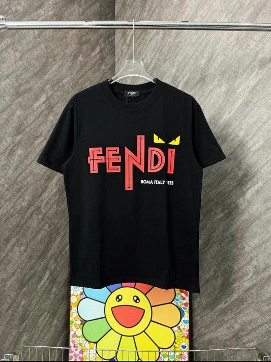 T-shirt Cotton black Fendi