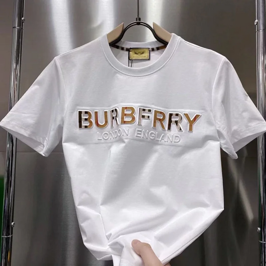 T-shirt Eugene Burberry en coton avec logo